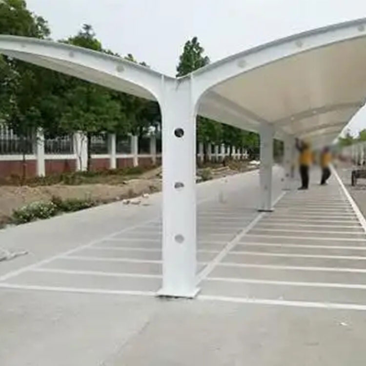 同江县膜结构电动车棚