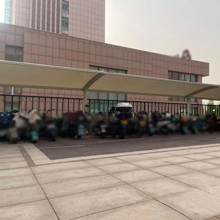 同江县膜结构电动车棚