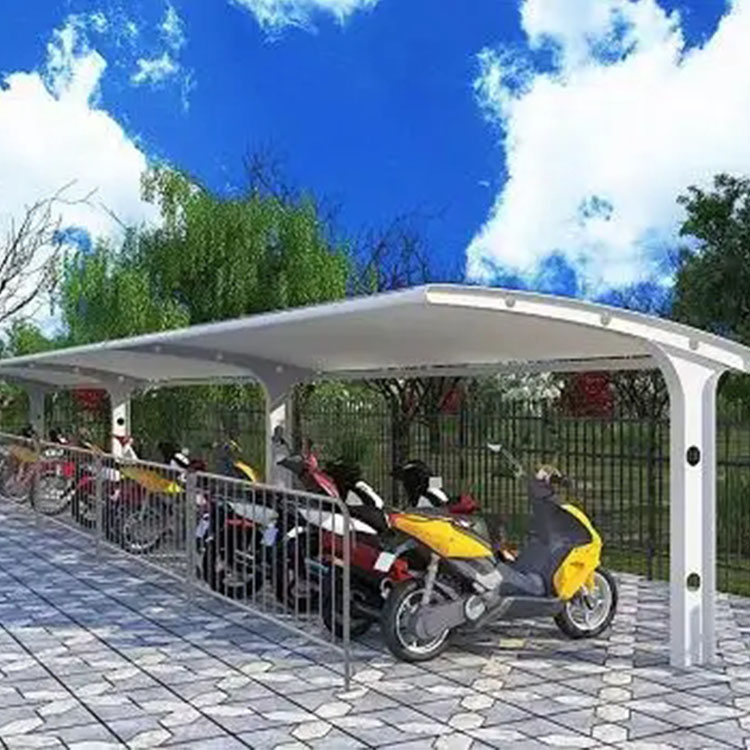 同江县膜结构电动车棚